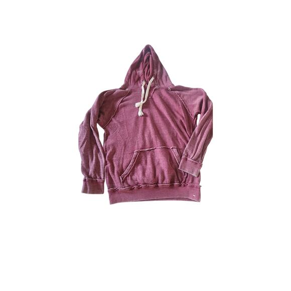 Jake Austin Sweatshirt Size Small Red Distressed Comfy Activewear Leisure - Picture 1 of 3